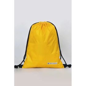 Rakerplus Sarı 32x45 cm Su Geçirmez Büzgülü Krampon ve Spor Çantası