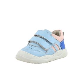 Rakerplus Schaggy Hakiki Deri Mavi Pudra Kız Bebek Spor Ayakkabı