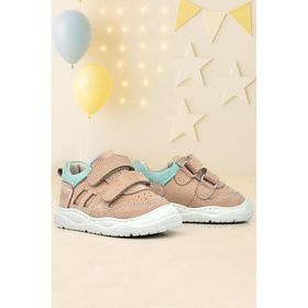 Rakerplus Schaggy Hakiki Deri Pudra Bebek Spor Ayakkabı