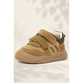 Rakerplus Schaggy Hakiki Deri Taba Kahverengi Bebek Spor Ayakkabı