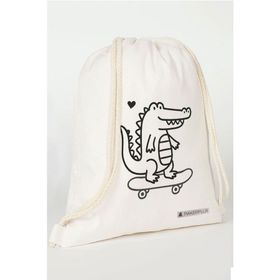 Rakerplus Tbons 35x40 cm Ham Bez Büzgülü Özel Tasarım Unisex Sırt Ayakkabı Çantası