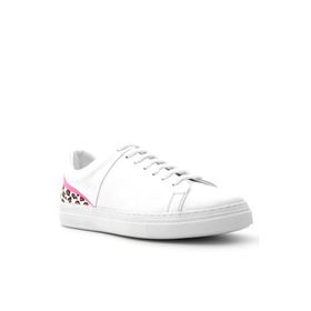 Rakerplus Tbons Beyaz Hakiki Deri Bağcıklı Özel Tasarım Kadın Sneaker Ayakkabı