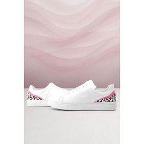 Rakerplus Tbons Beyaz Hakiki Deri Bağcıklı Özel Tasarım Kadın Sneaker Ayakkabı