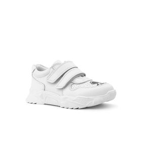 Rakerplus Tbons Hakiki Deri Beyaz Özel Tasarım Kız Çocuk Sneakers Ayakkabı