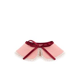 Rakerplus Vintage Tarz Kurdeleli Pembe Kız Çocuk Yakalık