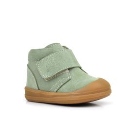 Rakerplus Yoohoo Hakiki Deri Açık Yeşil Cırtlı Unisex Bebek Bot