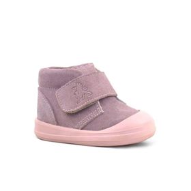 Rakerplus Yoohoo Hakiki Deri Pembe Cırtlı Kız Bebek Bot
