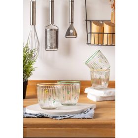 Rakle Botanical 4'lü 290 cc Su Bardağı