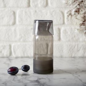 Rakle Matte 700 ml Siyah Bardaklı Sürahi