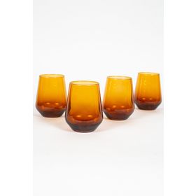 Rakle New Iconic Amber 4'lü Meşrubat Bardağı Seti