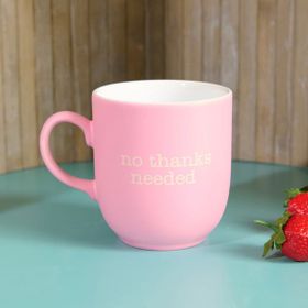 Rakle No Thanks Needed Pembe 400 ml Kupa