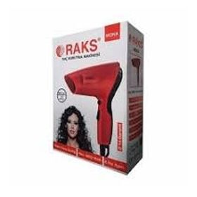Raks Redy Kırmızı 1000W Saç Kurutma Makinesi