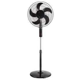 Raks SF 16 Plus Siyah 40 cm 5 Kanat Pervaneli Ayaklı Vantilatör