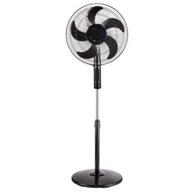 Raks SF 16 Plus Siyah 40 cm 5 Kanat Pervaneli Ayaklı Vantilatör