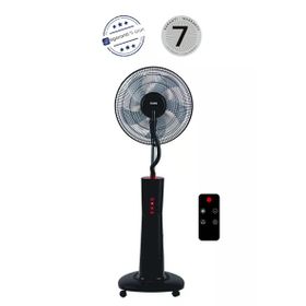Raks SF16 Mist Siyah Uzaktan Kumandalı Buharlı Ayaklı Vantilatör
