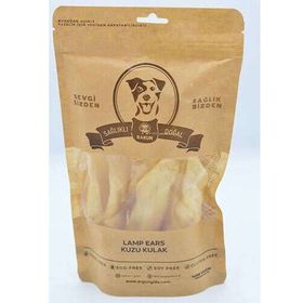 Rakun 100 gr Kurutulmuş Kuzu Kulak Köpek Ödülü