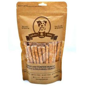 Rakun Balkabaklı Havuçlu Munchy Sticks 40x12 cm Köpek Ödülü