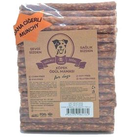 Rakun Dana Ciğerli Munchy Sticks 100x12 cm Köpek Ödülü