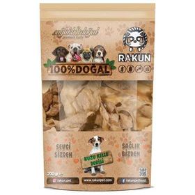 Rakun Kurutulmuş Kuzu Kelle Derisi 200 gr Köpek Ödülü