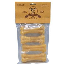 Rakun Naturel Pres Kemik 4x7.5 cm Köpek Ödülü