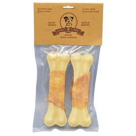 Rakun Press Kemik Tavuk Eti Sargılı 2x12.5 cm Köpek Ödülü