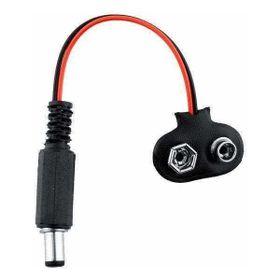 Rakun Robotik 9V Pil Kablosu Barrel Dönüştürücü