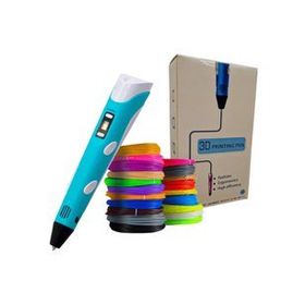 Rakun Robotik Mavi 3D Pen 3 Boyutlu 3D Kalem