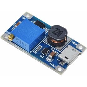 Rakun Robotik MT3608 Micro Usb Çıkışlı Ayarlanabilir Voltaj Yükseltici