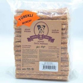 Rakun Yürekli Munchy Sticks 100x12 cm Köpek Ödülü