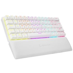 Rampage Ally K11 Beyaz Rainbow Q Bilek Destekl Blue Switch Gaming Oyuncu Klavye