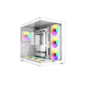 Rampage Ares ARGB Temperli Cam 750 W ATX Gaming Bilgisayar Kasası