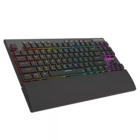 Rampage Beru Siyah 2.4G+BT Wireless Red Switch Mekanik Gaming Oyuncu Klavye