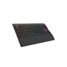 Rampage Beru Siyah 2.4G+BT Wireless Red Switch Mekanik Gaming Oyuncu Klavye