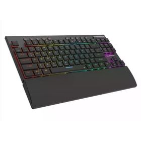 Rampage Beru Siyah 2.4G+BT Wireless Red Switch Mekanik Gaming Oyuncu Klavye