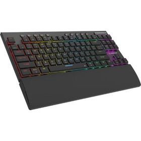 Rampage Beru Siyah 2.4G+BT Wireless Red Switch Mekanik Gaming Oyuncu Klavye