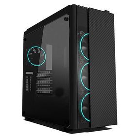 Rampage CARBON Siyah 4x Rgb Halka Fan Oyuncu Kasası