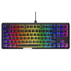 Rampage Claw Red Switch Rainbow TKL Siyah Kırmızı Mekanik Gaming Oyuncu Klavye
