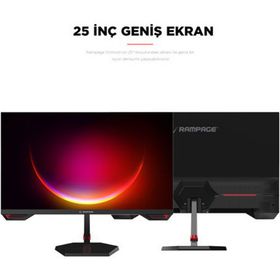 Rampage Crimson CR25R180 25 inç 180Hz 0.5ms Oyuncu Monitörü