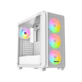 Rampage Elysian Mesh ARGB Fanlı 850 W ATX Gaming Bilgisayar Kasası