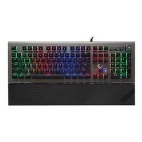 Rampage KB-R101 Impressive Rgb Aydınlatmalı İnce Tasarım Kristal Switch Mekanik Gaming Oyuncu Klavye