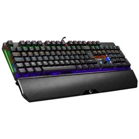 Rampage KB-R86 Umbra Siyah USB Rainbow Aydınlatmalı Blue Switch Mekanik Gaming Oyuncu Klavye