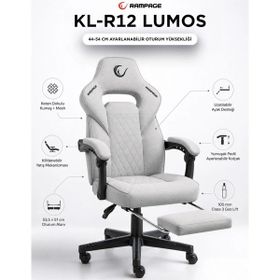 Rampage KL-R12 Lumos Kumaş Oyuncu Koltuğu