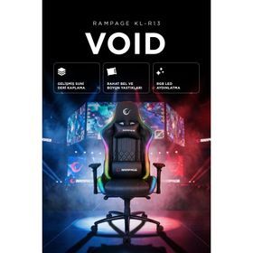 Rampage KL-R13 Void RGB Oyuncu Koltuğu