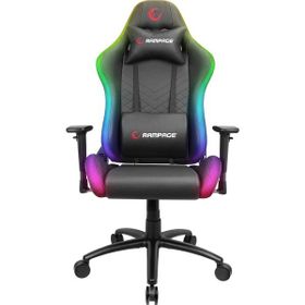 Rampage KL-R19 Moncher Rgb Aydınlatmalı Siyah Oyuncu Koltuğu