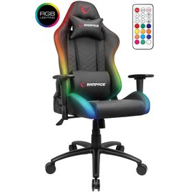 Rampage KL-R19 Moncher Rgb Aydınlatmalı Siyah Oyuncu Koltuğu