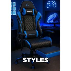 Rampage KL-R61 Styles Serisi Mavi Oyuncu Koltuğu