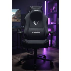 Rampage KL-R72 Woof Siyah Üst Seviye Terletmez Kumaş Oyuncu Koltuğu