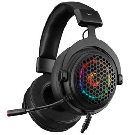 Rampage Majesty Siyah RGB Oyuncu Kulaklığı