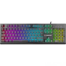 Rampage MIRACLE K2 Siyah RGB Oyuncu Klavyesi