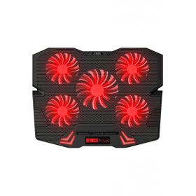 Rampage Mistral S45 Kırmızı Led Yükseklik Ayarlı Lcd Notebook Soğutucu